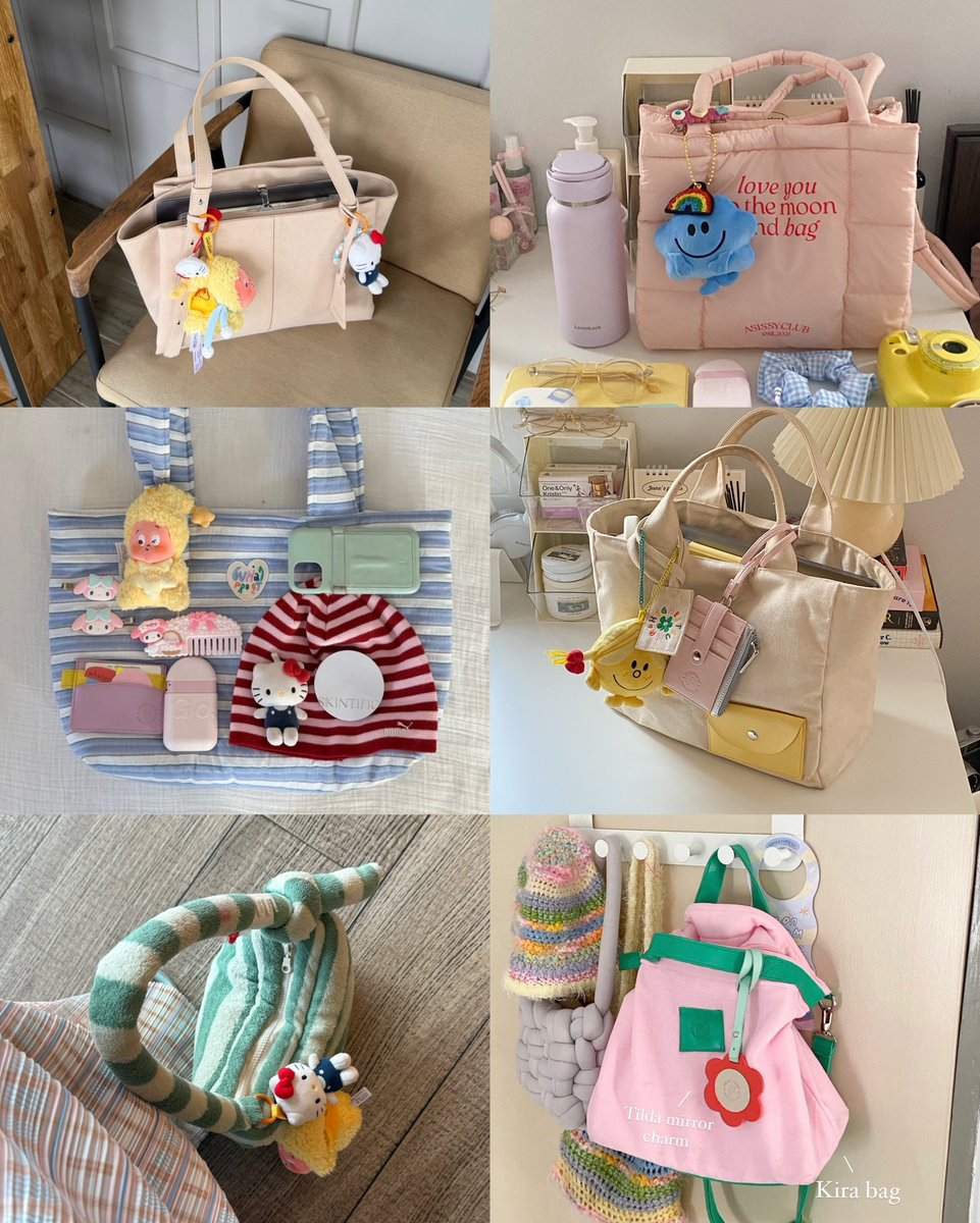 calledallyellow's tweet photo. กระเป๋าของแบรนด์ไทยน่าน่ารักหลายอย่างเลย 🧼🌟🌷 คือรวมอันที่ใช้ everyday จริง ๆ จุของได้เยอะ แล้วก็พวก wallet, card holder ที่เราใช้บ่อย ๆๆ คือแต่ละอย่างใช้มา 2 ปี++ คุณภาพดีมาก ✋🏻🍋 https://t.co/oAPc7Ms4x1