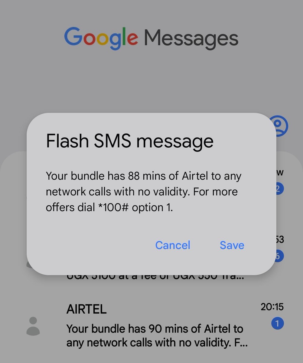 mugumesol2's tweet photo. @Airtel_Ug Im tired of this ,kindly help and stop this sms flash https://t.co/PTVwjOJcdc