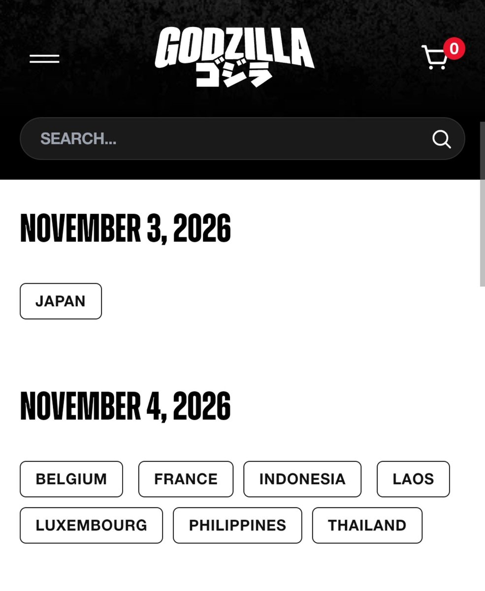 WatchmenID's tweet photo. Confirmed
Godzilla Minus Zero
4 November di Indonesia! https://t.co/rAVNeBIW4F