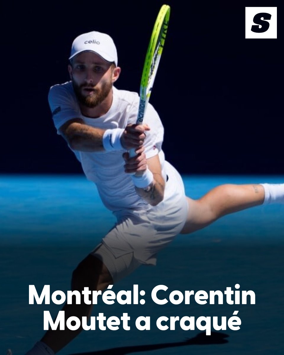 sports_fr's tweet photo. 👉 https://t.co/u75WZQsMcD
Montréal: Corentin Moutet a craqué https://t.co/eZMNT3UBCD
