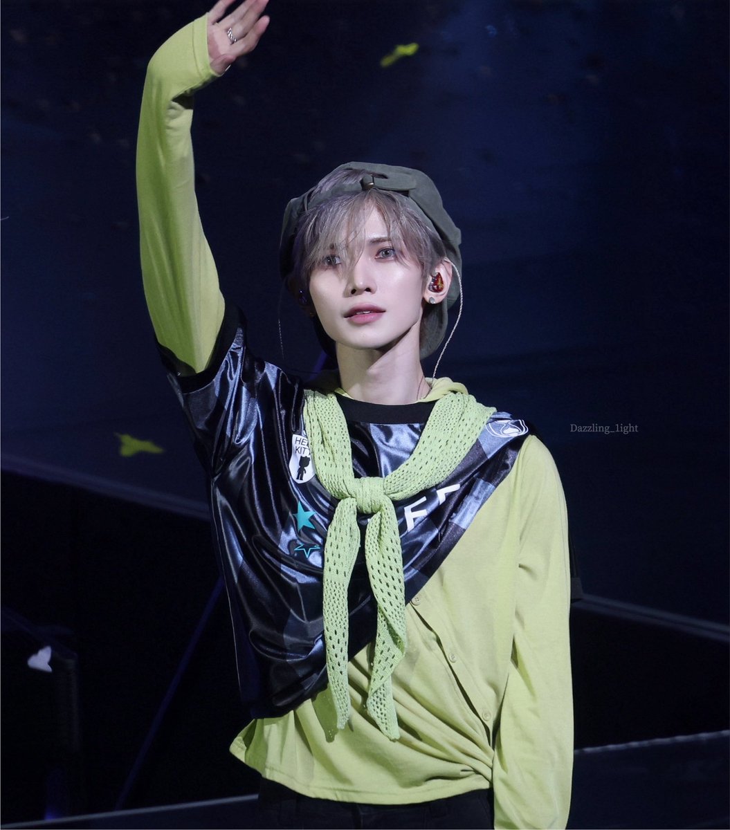 dazzling_1ight's tweet photo. 260805 에이티즈 🇯🇵 팬미팅
⠀
🕊🍀👒

 #ATEEZ #에이티즈 
#YEOSANG #강여상 #여상 #ヨサン https://t.co/xMU7SY3NEd