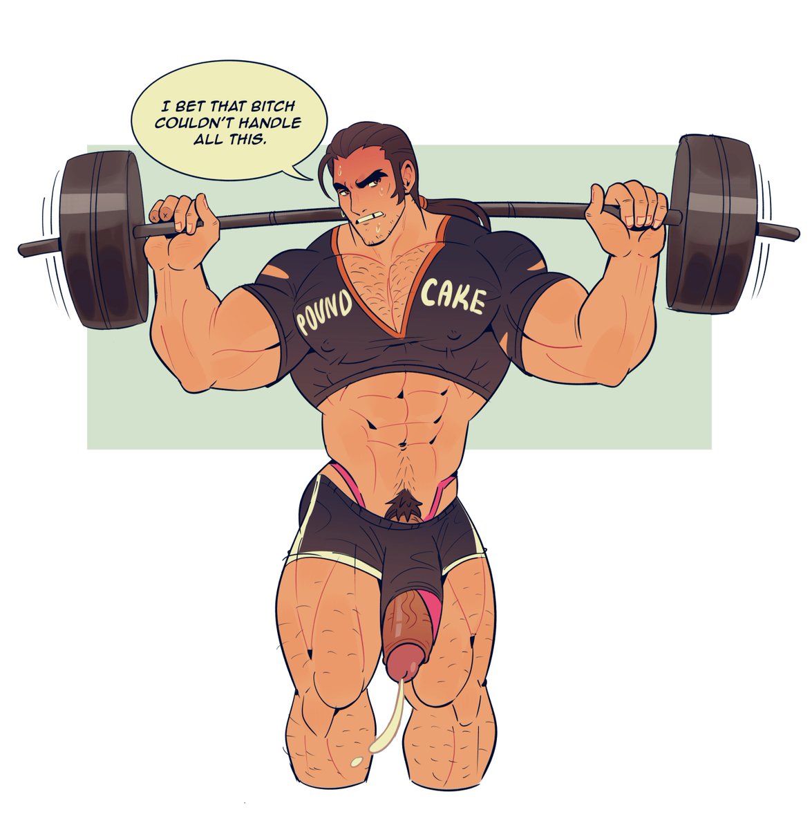 ShypurpleS113's tweet photo. Flambae's cock is really sweaty from the workout 🥵💪💦

#bara #nsfw #dispatch https://t.co/ETmLI091co