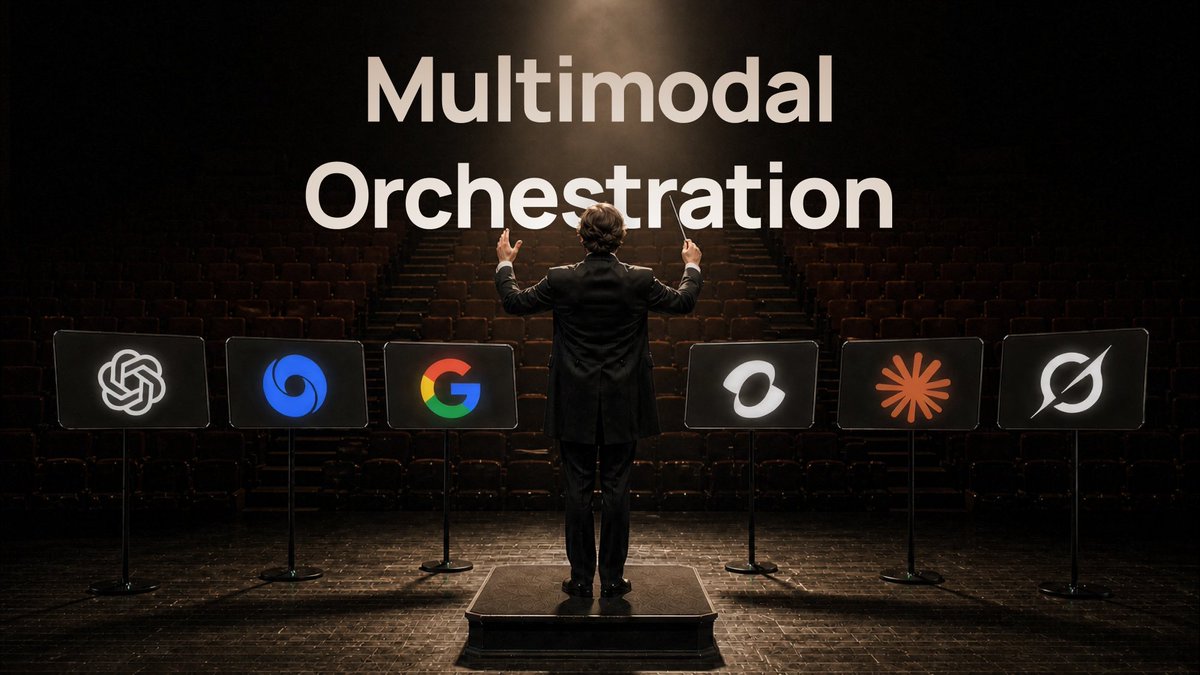 trioma_ai's tweet photo. GPT can't make video, Flux can't write, Seedance can't think, and switching between them is hell.

Trioma brings the world’s top AI models together through multimodal orchestration. 

One prompt, one shared context, every model working as one.

https://t.co/4y5lFZFkvg https://t.co/gSSeUY9Al4