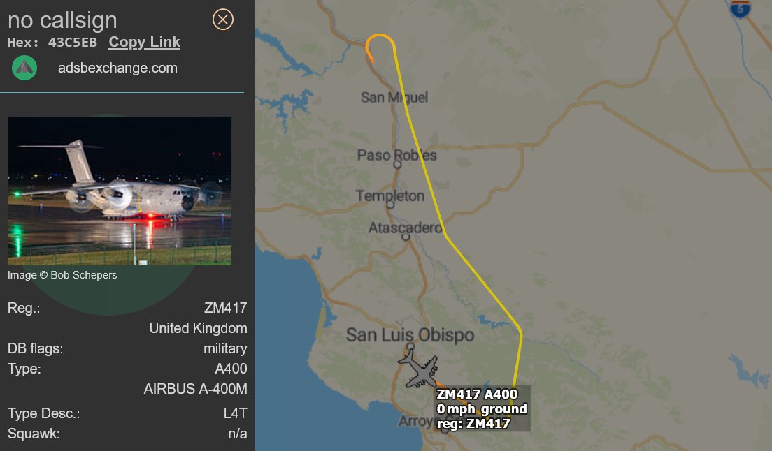 eanna_haven's tweet photo. LAMBDA30 I think? Seen it at KSBP a few times this week.
#43C5EB | ZM417
United Kingdom
AIRBUS A-400M https://t.co/2uX91772iL