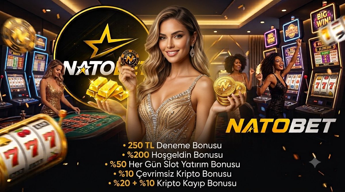 googlebonusu's tweet photo. Ayrıcalıklı casino tecrübesi Natobet güvencesiyle! 💎🎲

Casibom, Gamdom ve Jojobet arayanlara Natobet jesti! Üyeliğe 250 TL Deneme Bonusu tanımlandı:

🔗 https://t.co/vu8NMMxfu5

#natobet #casibom #jojobet #gamdom #denemebonusu https://t.co/CeVUeZOvCQ