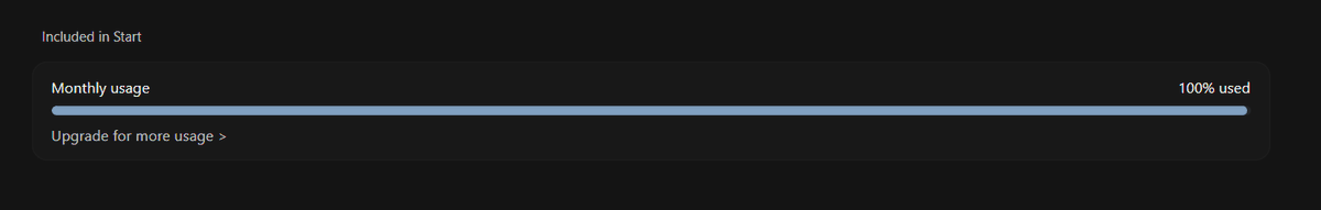 _its_Adi's tweet photo. @cursor_ai hit my Cursor monthly usage limit in mid of project🥲
Any chance of a limit reset?
Would really appreciate it @benln @ericzakariasson https://t.co/MEmsyCICIY