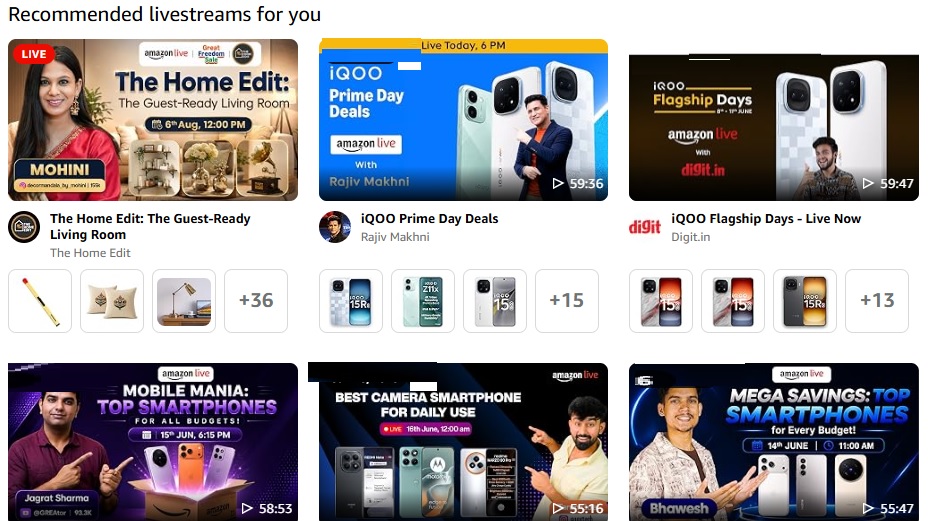 ViralCheckIn's tweet photo. Amazon LIVE - Watch, Chat & Shop LIVE now in india https://t.co/foxvGtRhz2
#contestalert #giveaway #free #freesamples #giveawayalert #GiveawayIndia #Amazon #LIVE -#Watch #Chat #Shop #shoppers #shopping #ShopLocal #ShopNow #Shopee
#1 #Contest #Deals and #Freebies #fforfree
#Fii https://t.co/8uMnv0durA