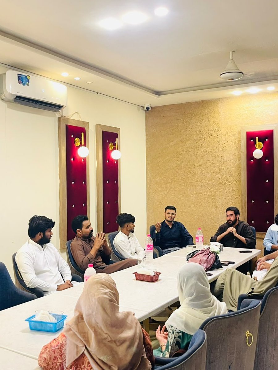 nypdistrictmps's tweet photo. Alhamdulillah
Today,we successfully held the introductory meeting of the NYP District Mirpurkhas Cabinet It was a productive session focused on unity vision and our commitment to empowering the youth of District Mirpurkhas
#NYP #NationalYouthParliament #DistrictMirpurkhas https://t.co/sVyRNYTSaU