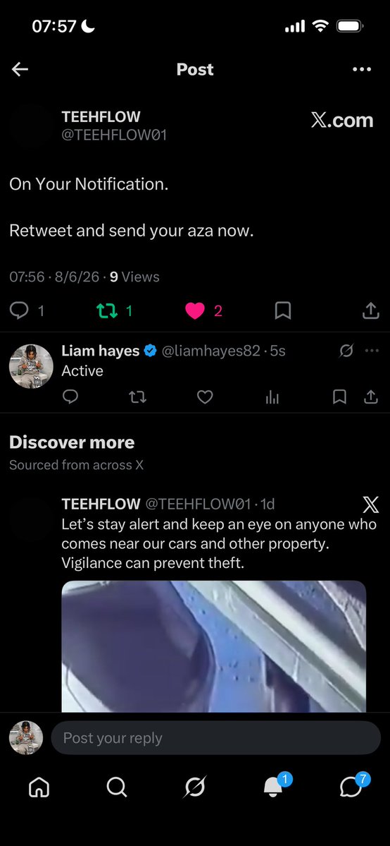 liamhayes82's tweet photo. @TEEHFLOW01 9133169616
OPay 
Ayomide https://t.co/nTCLlRdhI2