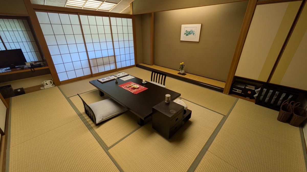 slsubaru's tweet photo. 本日のお宿はつなぎ温泉四季亭さんです。
お世話になります。
部屋の窓からの眺めも良き。
良いお部屋を頂きました😄
#岩手旅行 #四季亭 https://t.co/K3NohGJvzT