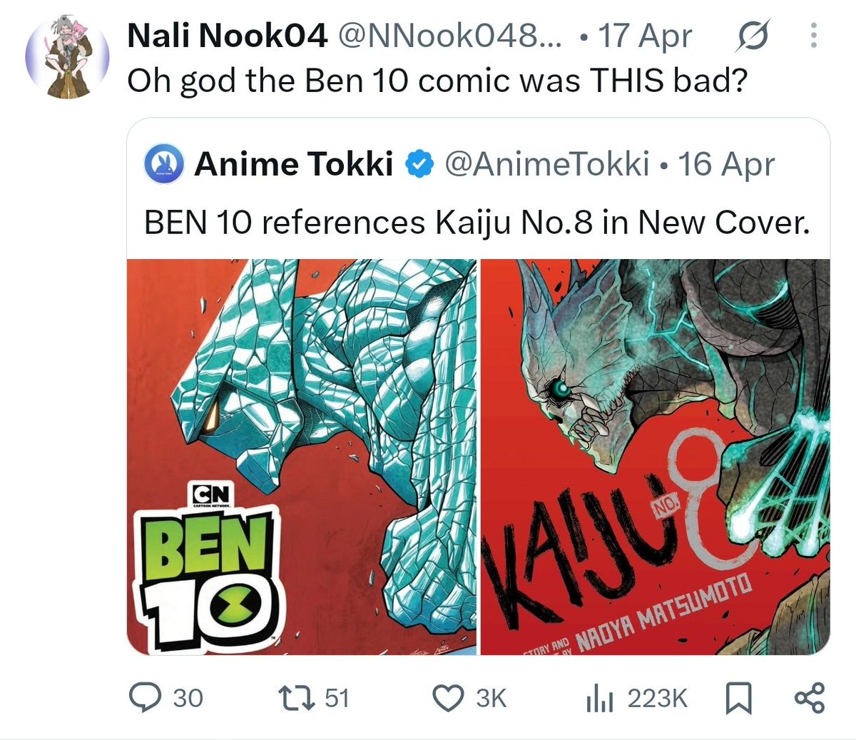 NNook0480757's tweet photo. Do I have to say it?

I was right once again https://t.co/zPdpdUuW6a