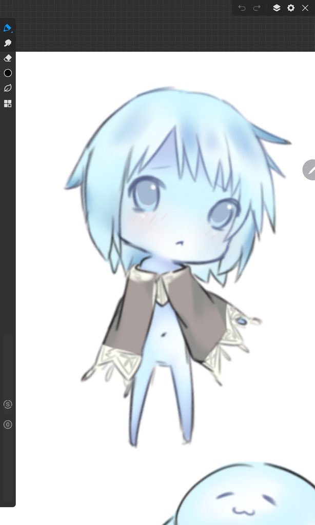 Janeom5t's tweet photo. 友達のために描きました https://t.co/B8T0Pkio7Z