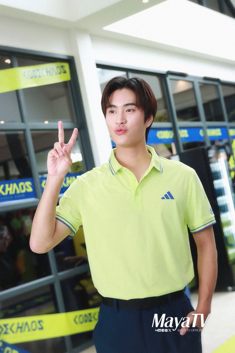mayaonline2002's tweet photo. Snapshot #MAYATVOFFICIAL | พี่เท่มั้ยจ๊ะ🐱✨️   #Gemini_NT at THE CODECHAOS EXPERIENCE-CHAOS FEELS GOOD

#AdidasgolfxGEMINI #เจมีไนน์ #MAYATVOFFICIAL #adidasgolf #adidasthailand #codechaos https://t.co/yax87SfqIW
