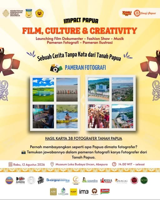 AjengMtr's tweet photo. Saksikan film dokumenter yang mengangkat kisah-kisah inspiratif dari Tanah Papua.

Temui para desainer yang menghadirkan kekayaan budaya Papua melalui karya-karya fashion mereka.

Nikmati pertunjukan musik yang sarat energi, pesan, dan makna. https://t.co/dF7EW2TW2y