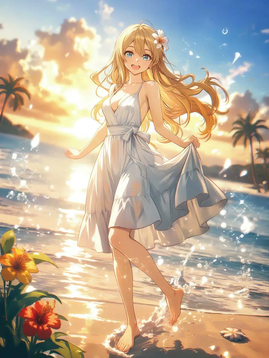 SUPPARTcom's tweet photo. 【クリエイター特集】✨

Emily さんの作品より4点をご紹介🌙

月の女神、雪の女神、そして南国の海辺。
幻想的な光と、ひとつひとつの布の質感がとても丁寧な方です🤍

cr: Emily（SUPPART）

#SUPPART #AIイラスト #AIart https://t.co/SPjlCQKtQu