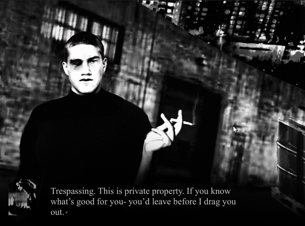 StygianMagpie's tweet photo. I can’t fucking stand this game. LET ME IINNNN YOU BITCH

#horroroc https://t.co/eQFNGQy1Bw