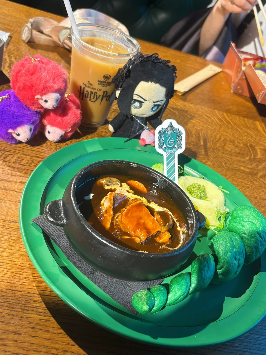 ututu_v_2's tweet photo. スリザリンプレートがビーフシチューに進化してた https://t.co/l9lXrZKRTt