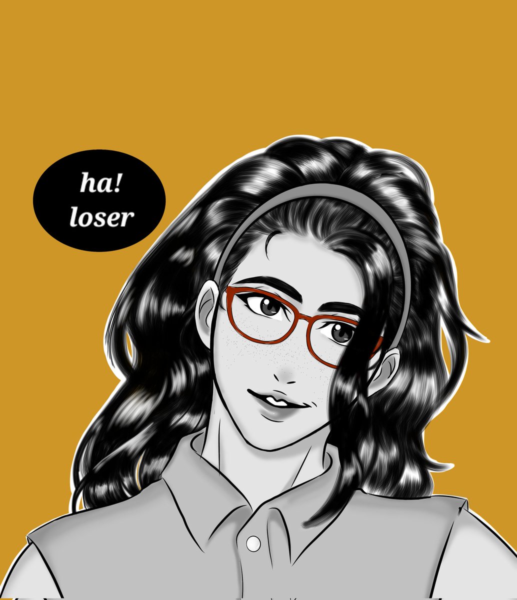Hisokazl's tweet photo. I Really love you, #nico 😭💕
But I hate drawing glasses 
#dmc #dmcnico https://t.co/z4wlbkGoJR