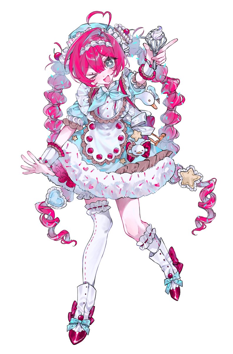 Amasuna_zarame's tweet photo. アクスタ用の絵🍒 https://t.co/tcaOWeqEui