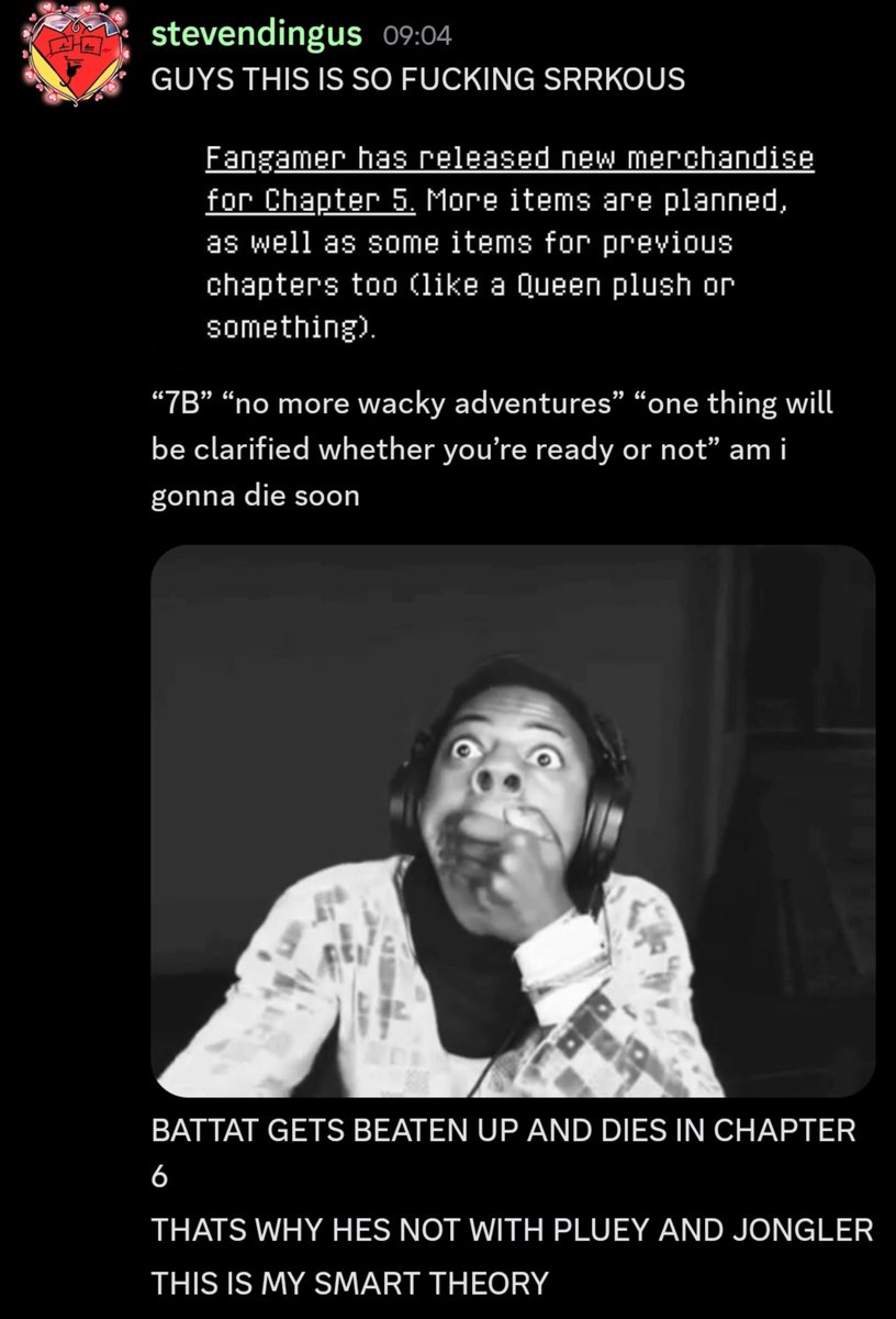 battennae's tweet photo. My smart theory https://t.co/xk8IDIPdxd