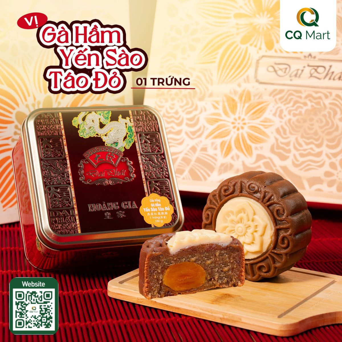 bttcqmart's tweet photo. 📷 LỄ HỘP TRĂNG RẰM - THANH VỊ NGỌT, TRỌN VỊ TRĂNG
📷 Đặt bánh Trung Thu Đại Phát chính hãng tại CQ Mart:
📷Xem chi các mẫuu tại:https://t.co/T0JzKb4SSy
Địa chỉ: 149 Nguyễn Thị Minh Khai, P. Bến Thành, TP.HCM
Hotline: 0906309885-0933138885-(028) 38 374 987 https://t.co/dQaxw2HC1i
