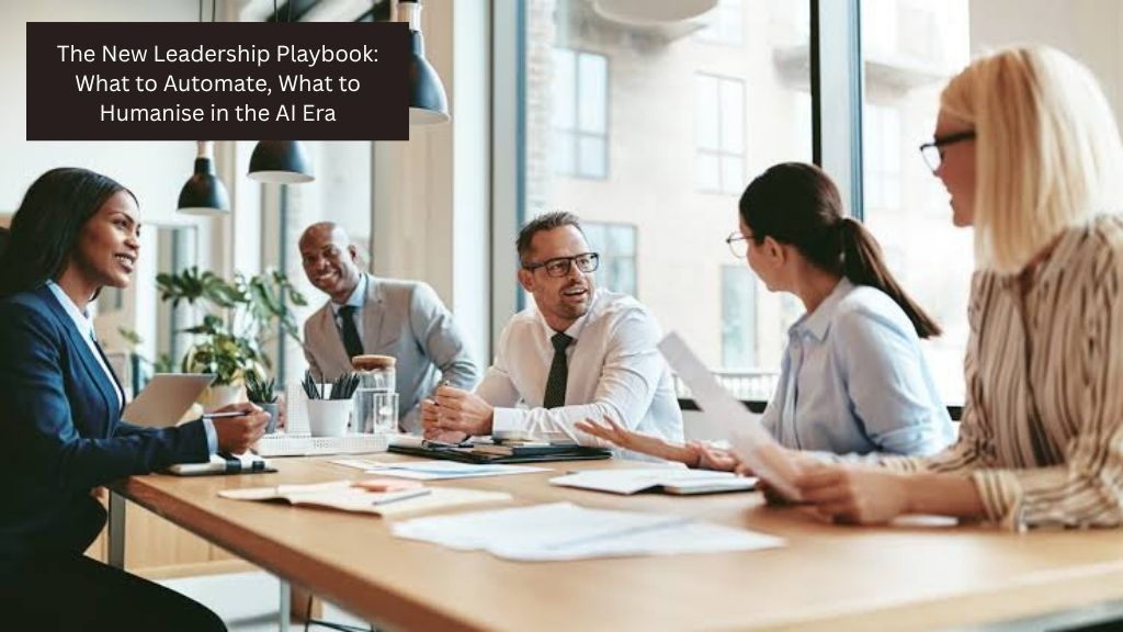 CXOLook's tweet photo. The New Leadership Playbook: What to Automate, What to Humanise in the AI Era

The current AI era demands true leadership that understands exactly what to automate, what to enhance, &amp;  what needs to be completely human.

Read At: https://t.co/z917mpoXbv
#Innovation #Workplace #AI https://t.co/0TsdP27XXP
