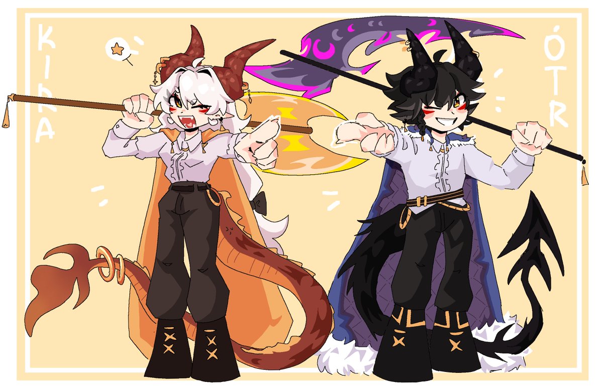 Kirak0i's tweet photo. trust us! trust us! 
#oc #art https://t.co/k7PLQNARAx