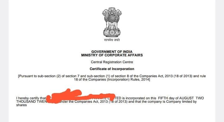 _Mithya_Lost's tweet photo. Within 2 mins of this email by Ministry of Corporate Affair got messages on whatsapp about logo trademarks nd stuff by a private company. I wonder how.. https://t.co/rzhMpAoVxU