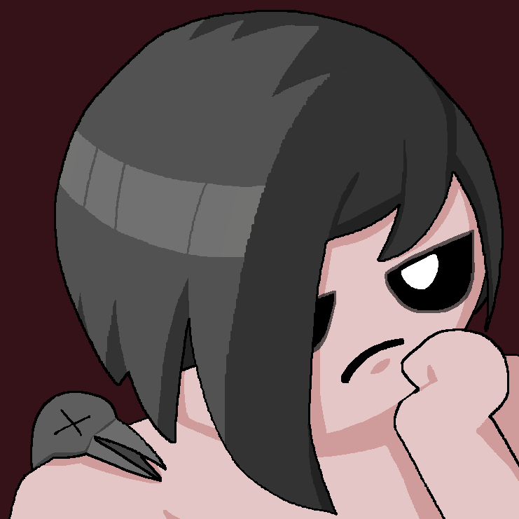 Plus_Attack's tweet photo. WTF IS LIGHTING!!! OMG I am so proud of my self. I think it came out so good its gonna be my new profile picture.
Thank you @NiceCream4839 for your 3d tboi models, I could not see past Eve's omnipresent bangs without them.
#thebindingofisaac #tboi #eve #evetboi #tboifanart https://t.co/oM3XGW1SL9