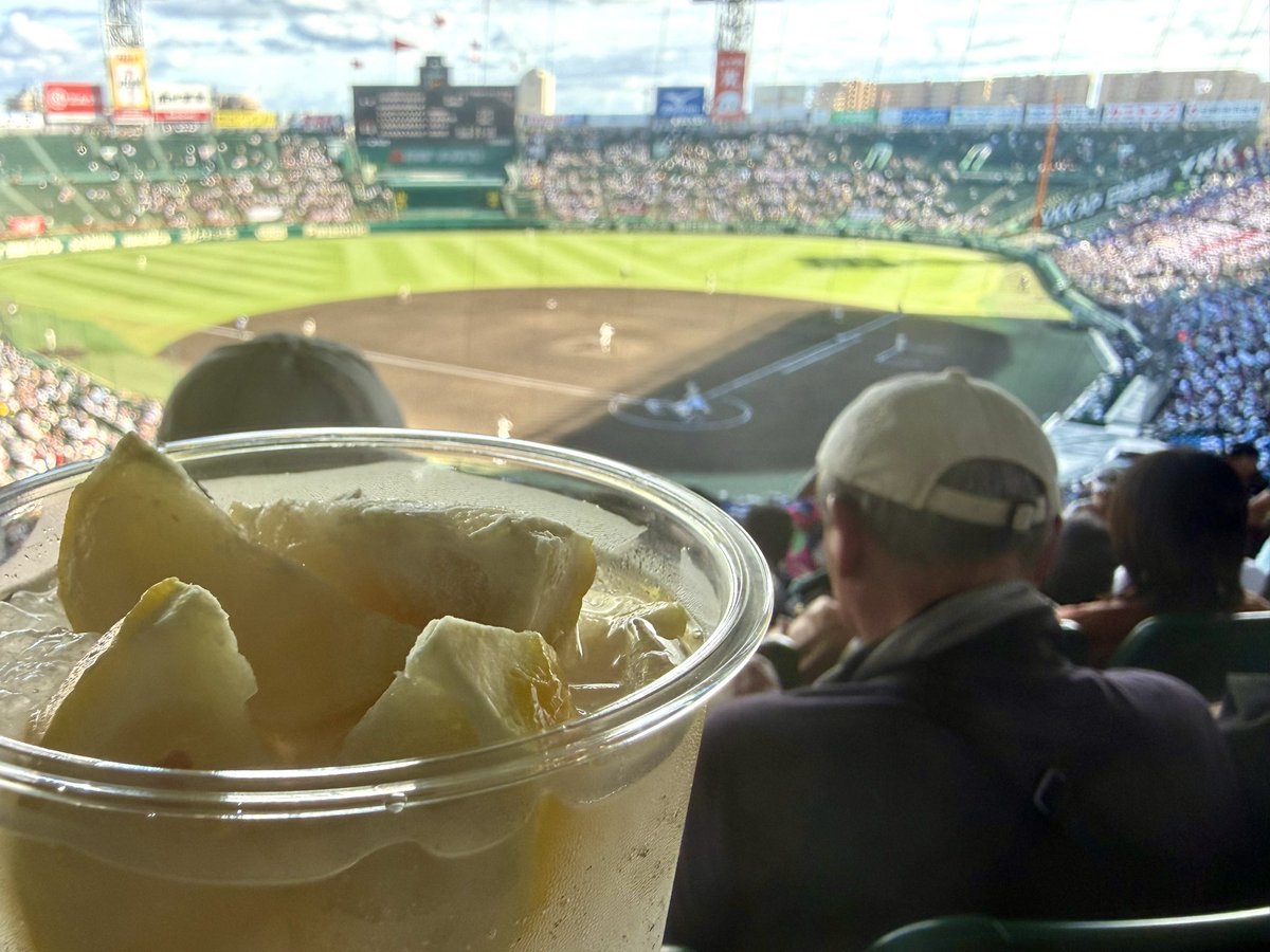 snow_flakes36's tweet photo. 本日はこのあたりから。
冷凍レモンチューハイの美味さがしみる暑さです。#高校野球 https://t.co/cy8OuUJK2M