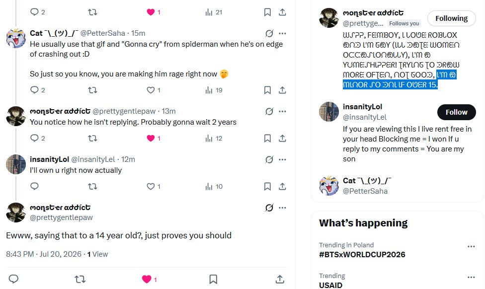 InsanityCopes's tweet photo. @insanityLel @KuriKevo @yurkkiie But this is really good question, why you're stalking another child? https://t.co/Mjj0biMeUC