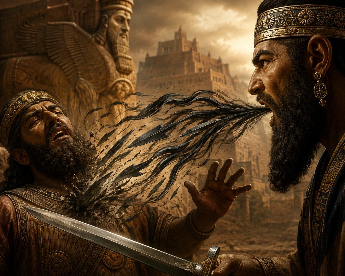 GilgameshIQ's tweet photo. حكمة اشورية 

"اللسان السليط أسرع في القتل من السيف."

Wisdom Assyrian 

sharp tongue kills faster than a sword." https://t.co/IQS6AntWcB
