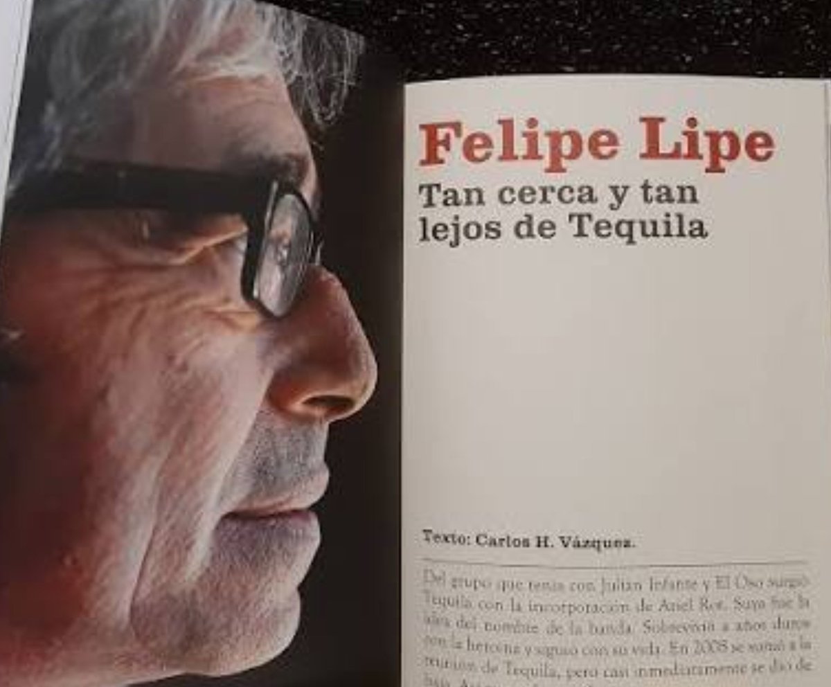 VLafora's tweet photo. @Dirty_Rock En su recuerdo un buen momento para acudir a la lectura de @revista_efeeme la entrevista con #FelipeLipe por @Charly_HV y el número 3 de #Cuadernos #EfeEme dedicado a #Tequila Imprescindible. Vuela libre #Felipe. https://t.co/JQ3SaZ9S64