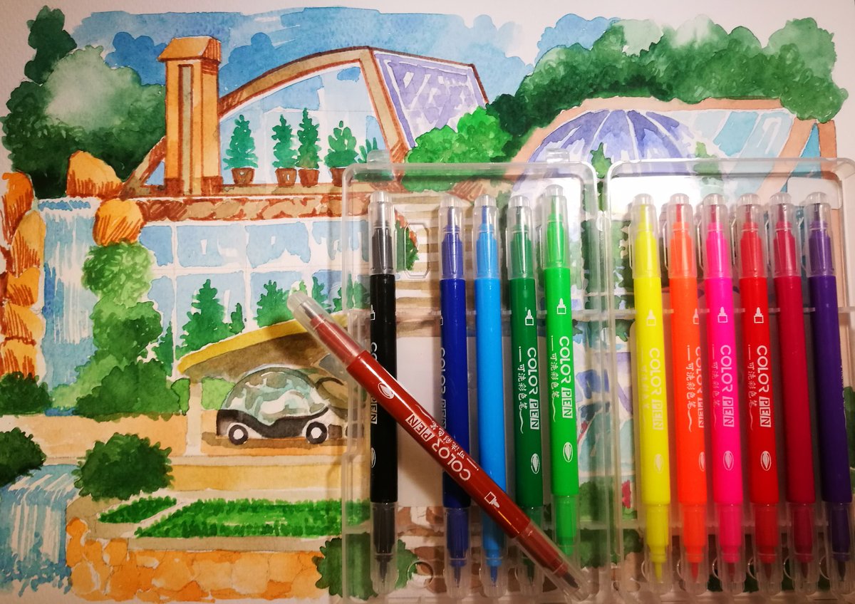 BixBiix's tweet photo. Hi y'all!
Step by step drawing of my Utopia. Watercolor and colored markers.
On two consecutive pages.
1 Edition
https://t.co/YOVZq3DRVA
#art #Utopia #tezos #objkt #ecoart #vegan #govegan #TREEBEAR2028 #noTAXES
#TEZOS #Tezos #peace #peaceonearth #WorldPeace #PEACEonEARTH https://t.co/3bQrm3ltcU