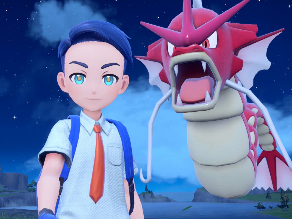 Nimpec's tweet photo. I'm so happy 😭

I just caught a shiny Gyarados 😱

One of my all time favorite Pokémon! https://t.co/xvbEDuSlVe