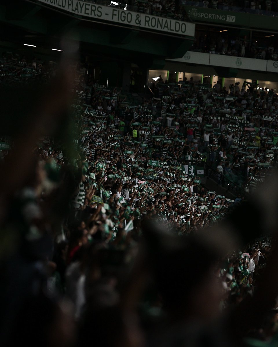 SportingCP's tweet photo. 𝟐𝟑 𝐀𝐍𝐎𝐒 de histórias para contar em nossa Casa 🏡

#NesteDiaSCP, em 2003, era inaugurado o Estádio José Alvalade 💚 https://t.co/p1S9e79EO9