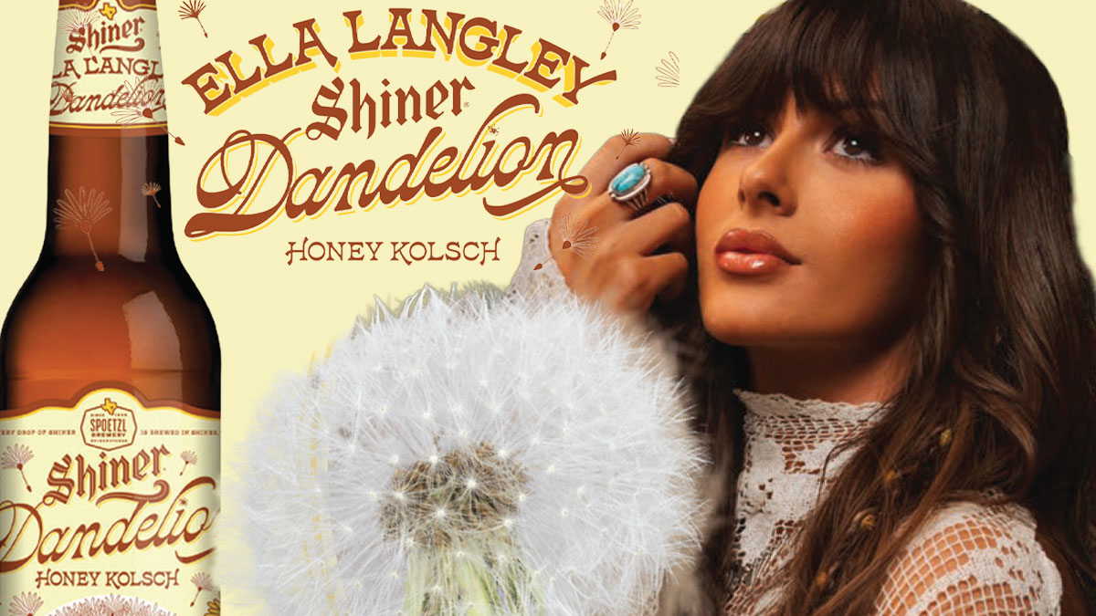 RecCollMag's tweet photo. #EllaLangley has Shiner Dandelion Honey Kolsch lager out in the US. https://t.co/4Azazvj0zP