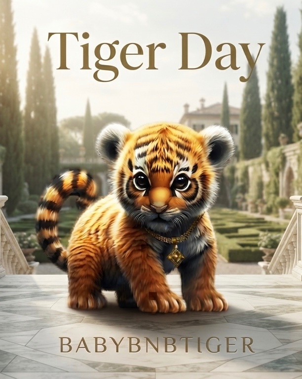 BabyBNBTiger's tweet photo. Happy Tiger Day from the BABYBNBTIGER family! 🐯

We are wild, strong, and built for massive wins. May this special day bring our community a powerful momentum shift, an unstoppable grip on the market, and true success!

Our Festive Wishes for the Pack:
🚀 Growth: may our charts charge relentlessly upward!
💪 Strength: hold your positions firmly like true apex predators!
⚡️ Energy: keep fueling the project with your incredible hype!
🍀 Luck: may every single step track us closer to the Moon!

We deeply appreciate everyone running this wild race with us. 

Roar louder, trust the process, and remember: the future belongs to the tigers!
#Tigerday #BABYBNBTIGER #CHARITY #CRYPTO #BNB #CZ