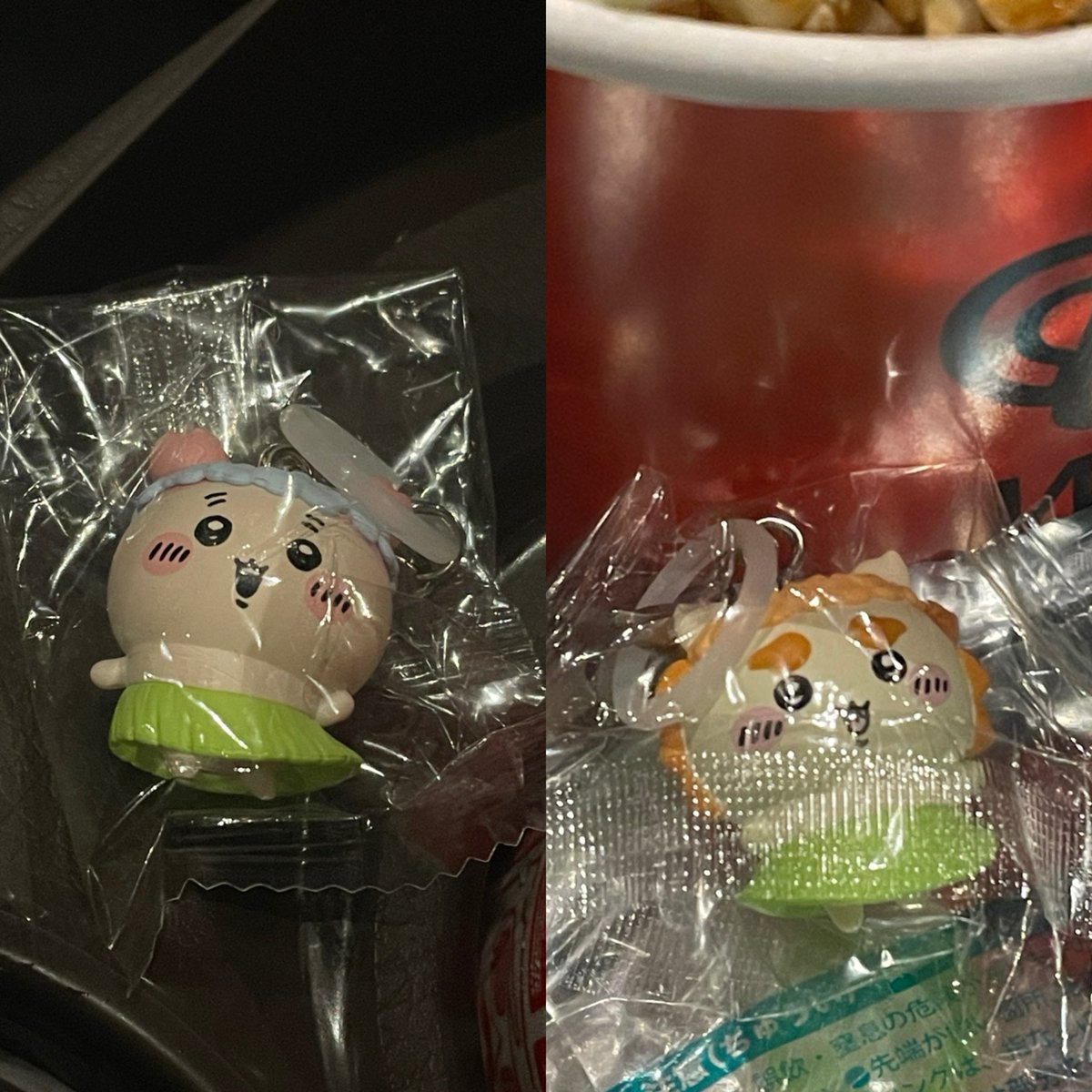 a___yuat's tweet photo. ちいかわ　特典　めじるしチャーム　交換

譲　シーサー　古本屋　カニちゃん

求　ちいかわ

郵送>大阪市内手渡し希望です。お気軽にお声掛けください！ https://t.co/z9AkAKGE88