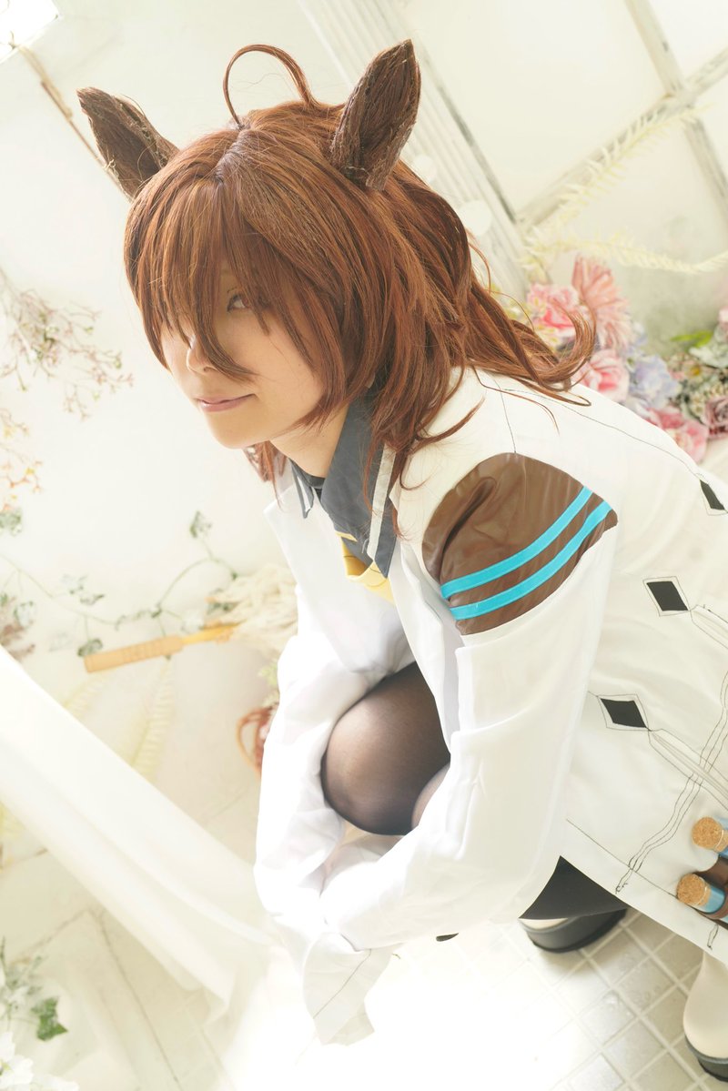 Sizuku_DR_42's tweet photo. cosplay    アグネスタキオン

…君が、私の光だ。暗闇の底で、ずっと、私を導き、狂わせてくれた……。最高の、私のトレーナー君
﹏﹏﹏﹏﹏﹏﹏﹏﹏﹏﹏

📸▶︎ Kjさん(@Rhythmcompass)
Studio▶︎ aiRis studio(@aiRis_studio)
#コスプレ　#cosplay  
#ウマ娘コスプレ　
#アグネスタキオンコスプレ https://t.co/YqnSBr9WNA