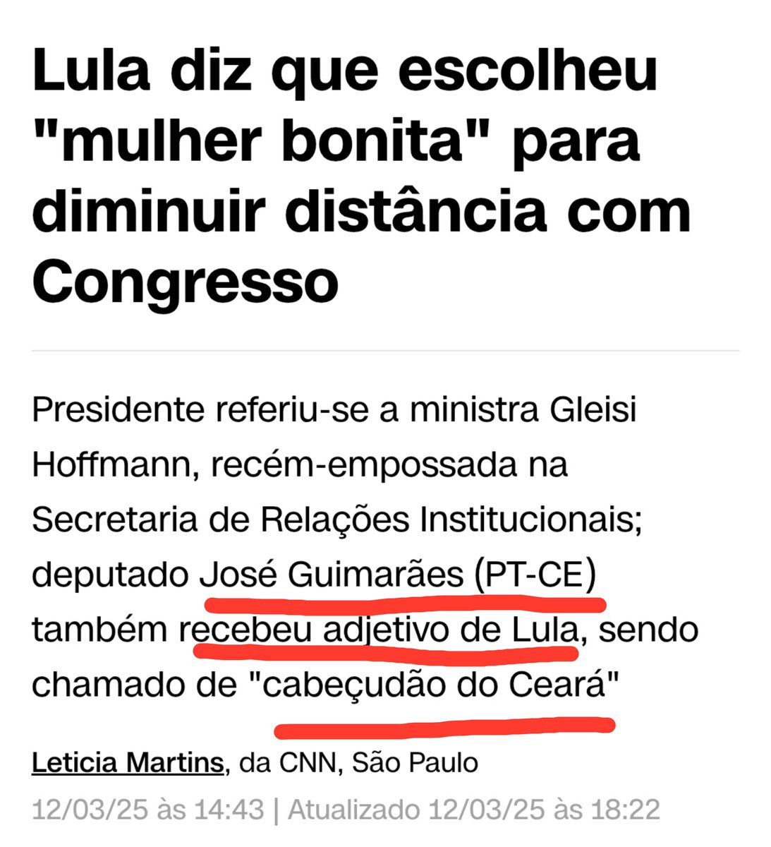 Macchi_atos's tweet photo. Agora eu quero ver a @AndreiaSadi  e a @NatuzaNery apresentando em rede nacional, as falas misoginas e a xenofobicas do Lula. Ou a régua muda com cada presidenciável?

#RenanNoG1 #sabatinapresidencial #g1 https://t.co/rF1kip0yDo
