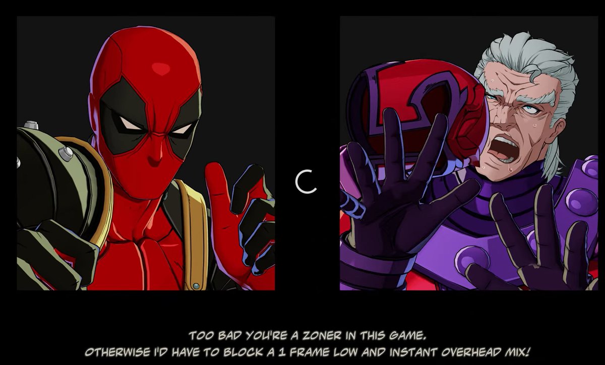 sephi22's tweet photo. Okay, well played Arcsys. #MARVELTōkon #MarvelTōkonFightingSouls https://t.co/SxOxST6V2p