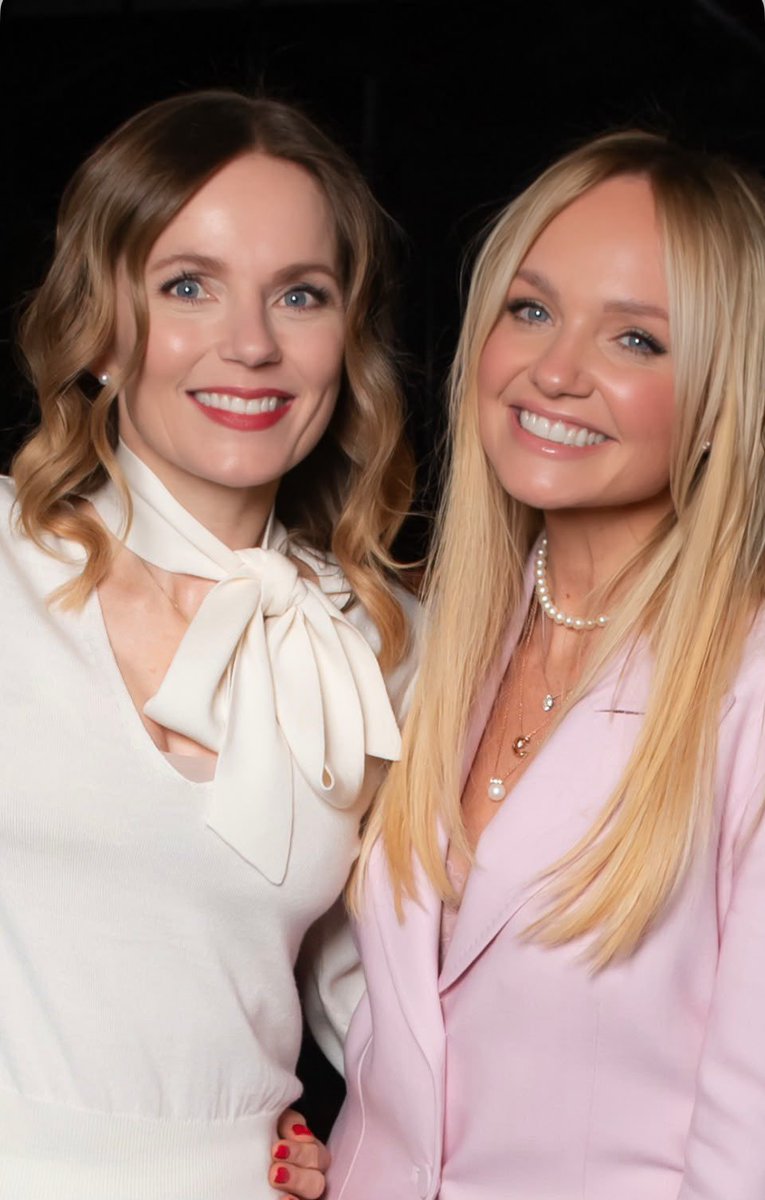 EmmaBunton's tweet photo. Happy birthday to my spice sister, my friend @GeriHalliwell! Love and hugs, always. 💕 https://t.co/EJlRQYe387