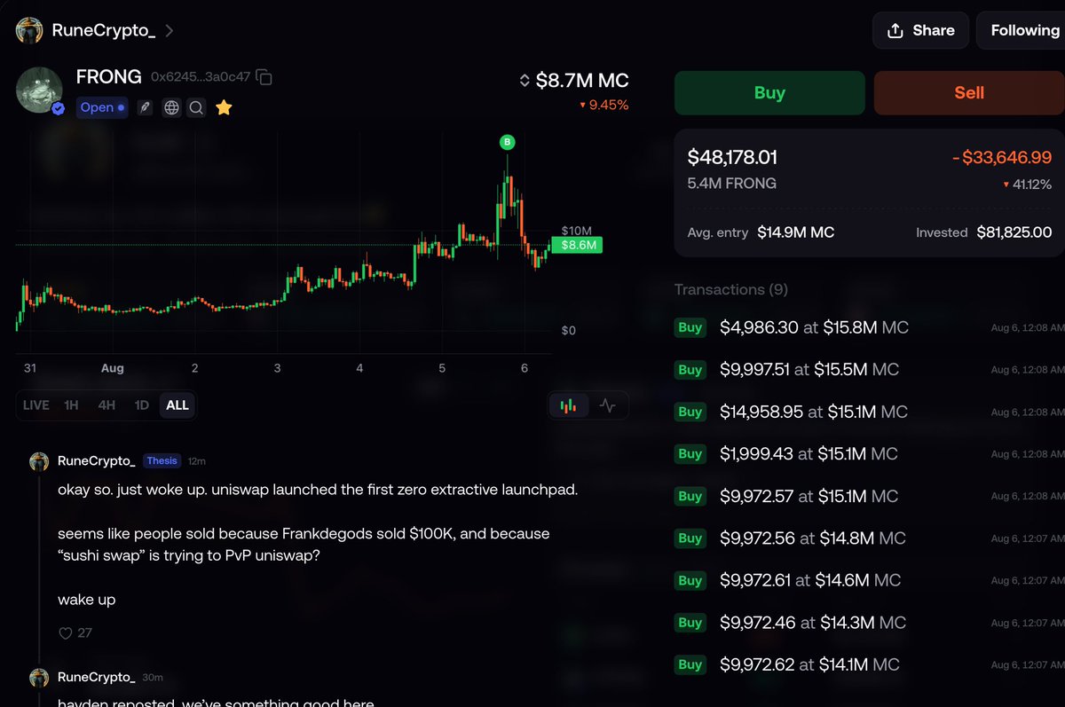 KavalSays's tweet photo. @vanshuETH bro actually bought top, now telling us why this is good bet https://t.co/oLMdd6dCGM