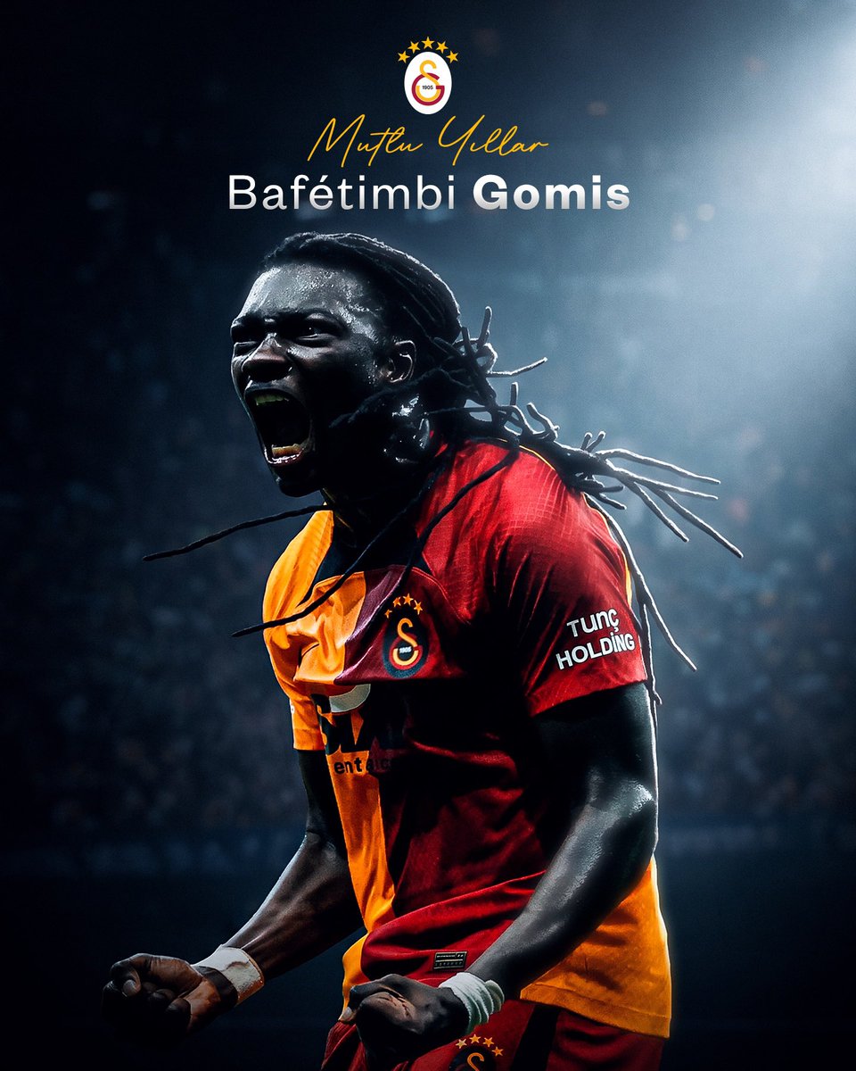 GalatasaraySK's tweet photo. Bugün unutulmaz oyuncumuz Bafétimbi Gomis’in doğum günü! 🎂

İyi ki doğdun @BafGomis! 💛❤️ https://t.co/5ujTDEiChj
