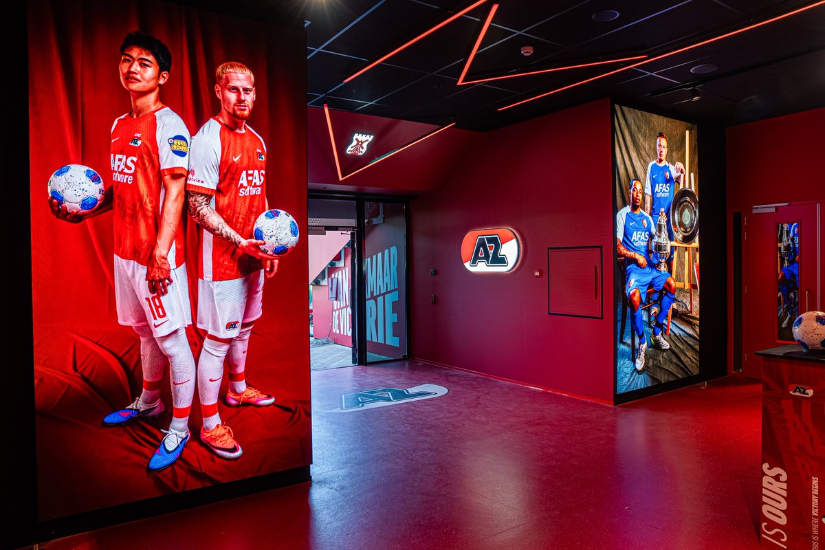 AZAlkmaar's tweet photo. ❤️ Welcome back to the AFAS Stadium

👉 De afgelopen weken zijn de nodige verbouwingen en renovaties uitgevoerd in en rondom onze thuisbasis. Lees hier meer: https://t.co/WHcyxxg8Qj

#AZAlkmaar #TheFutureIsOurs https://t.co/jEEMuUjylm