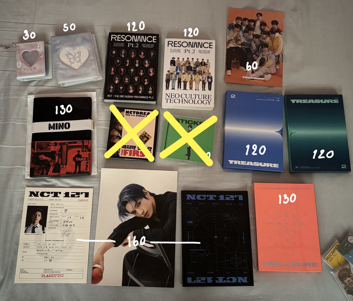 shariiise's tweet photo. ปล่อยการ์ดที่มีอยู่ค่าาา ⭐️
ราคาตามรูปเลย ค่าส่ง 40.- (ใส่กล่อง)📦
สนใจ+รูป/คลิป :DM ได้เลยนะคะ 🎀✨

#ตลาดนัดเด็กสมบัติ #ตลาดนัดtreasure #ตลาดนัดnct #ตลาดนัดอทซ #ตลาดนัดnct127 #ขายของสะสม #ตลาดนัดkpop #ขายการ์ด https://t.co/BpVdIsON8p