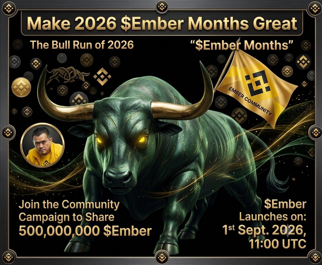 ember_bullrun's tweet photo. 🎉 500,000,000 $EMBER Community Campaign is LIVE! 🔥

We're rewarding our early supporters with a share of 500,000,000 $EMBER.

Submit your Bep20 Address 

Check comments and fill the Google Form. 

#EMBER #EmberMonth #Airdrop #BSC #Crypto https://t.co/FDNUXixEHU