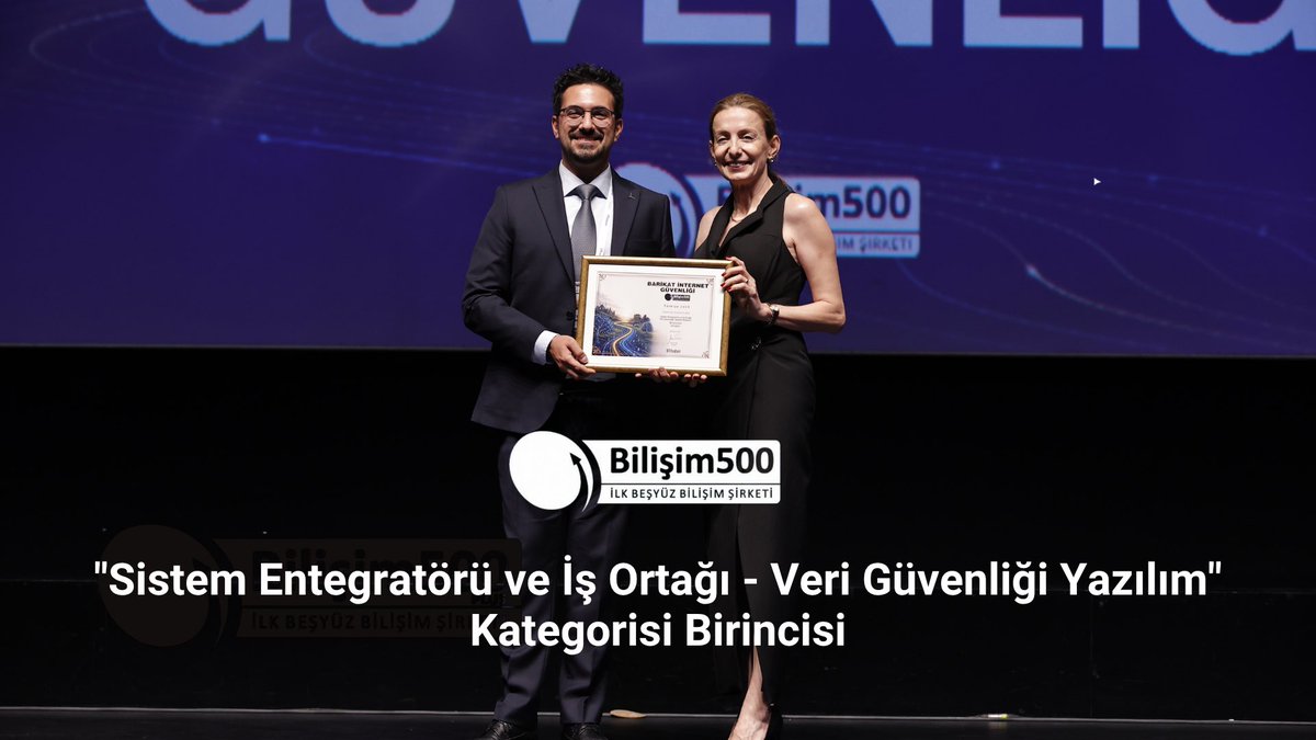 barikat_siber's tweet photo. İstikrarlı başarı, kalıcı güvenin en güçlü göstergesidir.

Bilişim 500 Araştırması kapsamında "Yılın Veri Güvenliği Yazılımı" kategorisinde bir kez daha birincilik ödülünün sahibi olmanın gururunu yaşıyoruz.

Bu başarıyla, Bilişim 500'de farklı kategorilerde üst üste 4. yılımızda zirvedeki yerimizi koruduk.

Bu ödül; teknolojimize, uzman ekibimize ve müşterilerimizle yıllar içinde inşa ettiğimiz güvene duyulan takdirin en değerli göstergelerinden biridir.

Veri güvenliği, bulut güvenliği ve yapay zekâ güvenliği alanlarında sürdürdüğümüz Ar-Ge çalışmalarıyla kurumların dijital dayanıklılığını artırmaya ve Türkiye'nin siber güvenlik ekosistemine katma değer üretmeye kararlılıkla devam ediyoruz.

Bu başarıda emeği bulunan tüm çalışma arkadaşlarımıza, iş ortaklarımıza ve bize güvenen müşterilerimize teşekkür ederiz.

Tera Grubu çatısı altında, siber güvenlik alanında geliştirdiğimiz yenilikçi teknolojiler ve hizmetlerle değer üretmeye aynı kararlılıkla devam edeceğiz.

@teraholding 

#Bilişim500 #TeraHolding #SiberGüvenlik #Barikat
