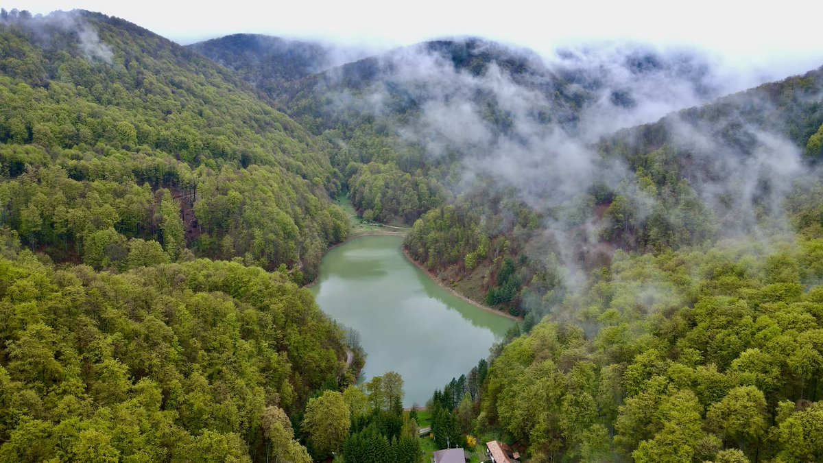 VaKallai's tweet photo. TOROCKÓI-HEGYSÉG
Természetvédelmi terület, legmagasabb pontja a DOMBÓ-CSÚCS, 1369 m.
IGENI-TÓ
Az Igeni-tó a Torockói-hegység egyetlen tava, kialakulását a hegy beszakadása okozta. Partján egy vadászház áll, mely a kommunista rendszer vezetőinek nyaralója volt. https://t.co/qUPZSOq0Nk